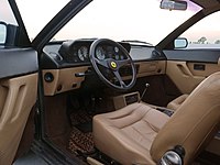 1988 Mondial 3.2 Coupe interior
