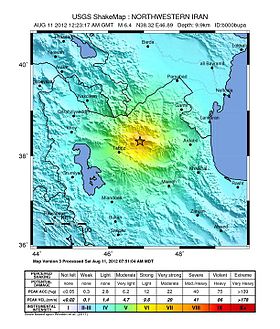 Image illustrative de l’article Séismes de 2012 à Tabriz