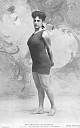 Annette Kellerman vers 1900-1910.