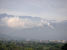 Blick auf Armenia von Montenegro