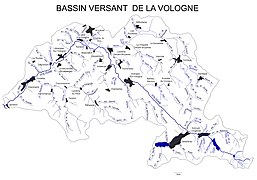 Bassin versant de la Vologne. Sa source est située sur le domaine du jardin d'altitude du Haut-Chitelet