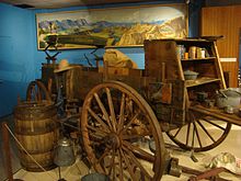 Chariot Studebaker vers 1865 visible au Arizona History Museum de Tucson