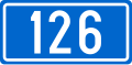 D126 state road shield