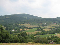 View of Sovljak from Rudin.