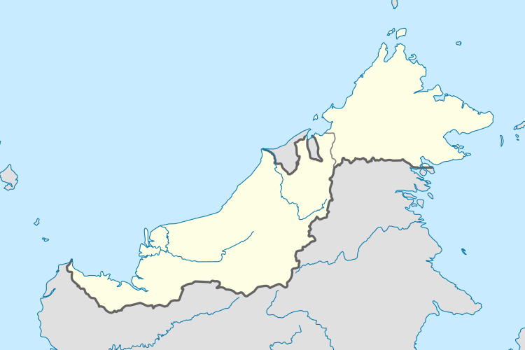 Batu Mandi is located in East Malaysia