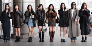 Fromis 9 in February 2024 L–R: Saerom, Jiwon, Jisun, Nagyung, Seoyeon, Jiheon, Chaeyoung, Hayoung