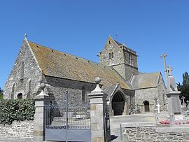 The church in Genêts