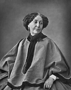 George Sand, by Nadar