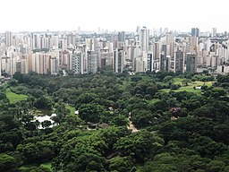 Goiânias stadssilhuett.