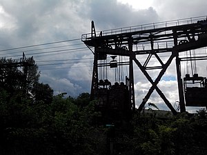 Hinged conveyor transports rock from Shakhtau to a soda plant Sterlitamak