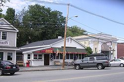 Ice cream shop in Railroad Square