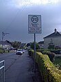 Loganswell Road entrance to Jenny Lind and the Loganswell phase of Deaconsbank from the A727.