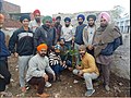 Lakhwinder singh,Amarjit singh with friends