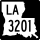 Louisiana Highway 3201 marker