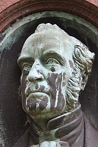Memorial to John Clerk Brodie at Dean Cemetery, Edinburgh
