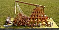 Arab trebuchets and mangonels 1x0,6 meters, c 50 figurines