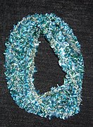 A Möbius strip scarf in crochet, 2007