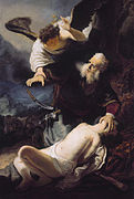 Rembrandt, Žrtvovanje Izaka