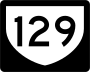Highway 129 marker