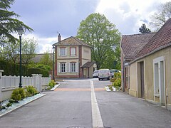 L'ancienne gare de Ronquerolles en 2012