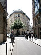 Vue générale de la rue, vue du Sud