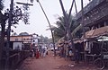 Une rue de Gokarna en Inde (Karnataka)