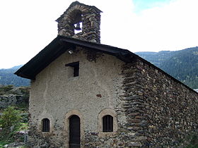 Igreja de São Pedro em El Tarter.