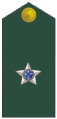 Insignia de Teniente del Ejército Brasileño.