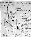 Sketch from draft document, 1596.