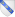 White shield with diagonal blue stripe