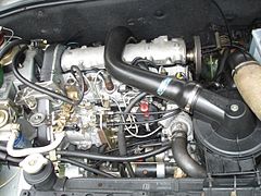 Le moteur XUD9 65ch de la BX 19 Diesel.