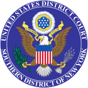 Official seal of the United States District Court for the Southern District of New York