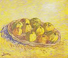 Still Life with Basket of Apples, 1887–88, Saint Louis Art Museum, St Louis, Missouri (F379)