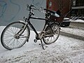 Certains Montréalais pratiquent le vélo en hiver