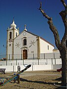 Igrexa de Vila Nova da Rainha, lugar do seu casamento