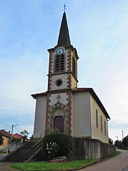 The church in Xanrey