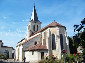 The church of Saint-Denis, in Jaunay-Clan