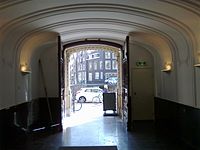 Main entrance at Herengracht