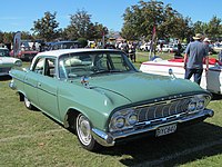 1961 Dodge Dart Pioneer 4-door sedan. This example is in Australia and features right-hand drive.