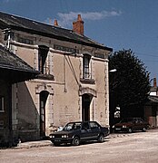 La gare de Luçay-le-Mâle en 1993.