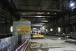 Platform-level station box, May 2011