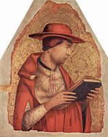 Antonello da Messina, Saint Jerome wearing a galero (1472)