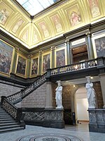 Interior of the Royal Museum of Fine Arts of Antwerp