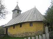 Wooden church in Arănieș