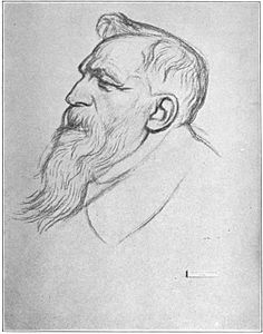 Rodin, par William Rothenstein.