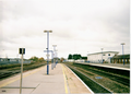 A picture of Banbury station. The picture is date stamped.