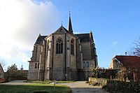 Chevet de l'église.