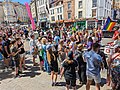 Drummers at Bristol Pride 2022