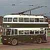 British trolleybus