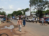 Bus stand at Digha